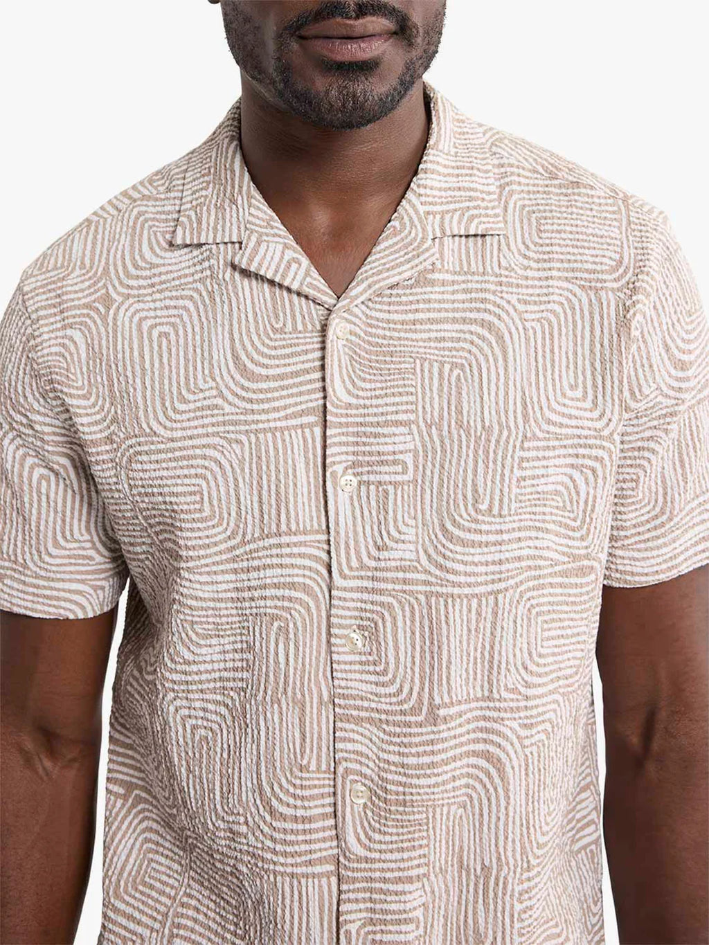 Fair Harbor Castaway Textured Camp Shirt