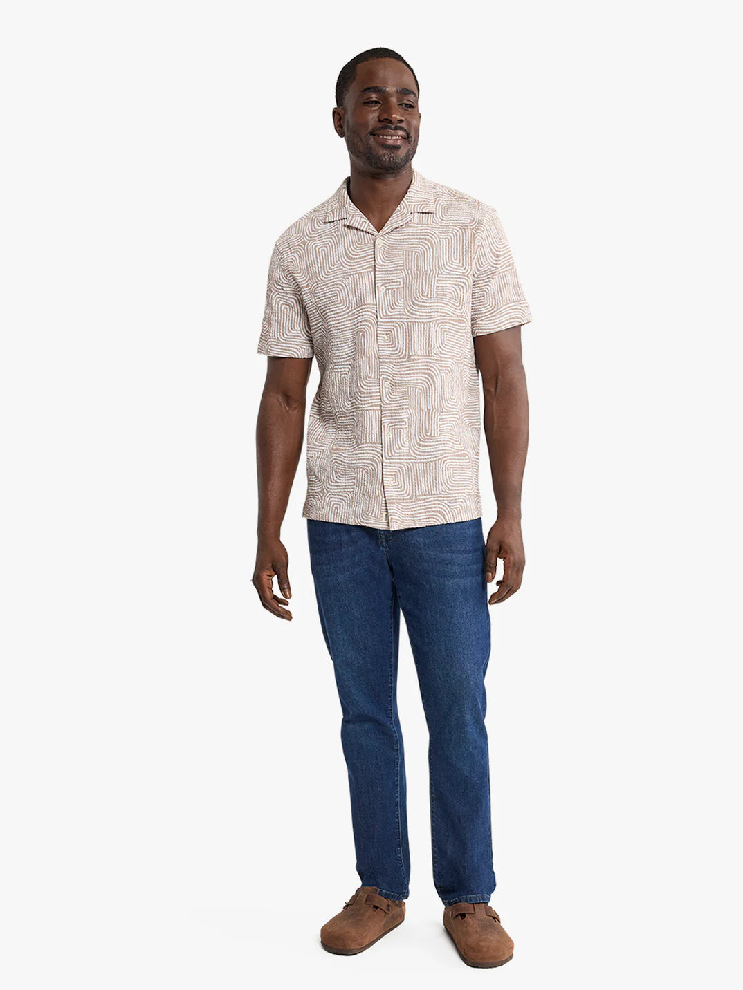 Fair Harbor Castaway Textured Camp Shirt