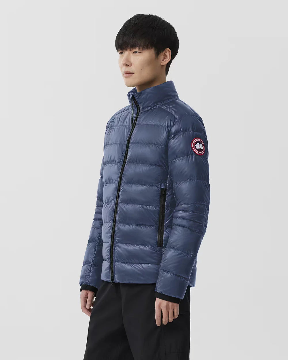 Canada goose blue mens jacket on sale