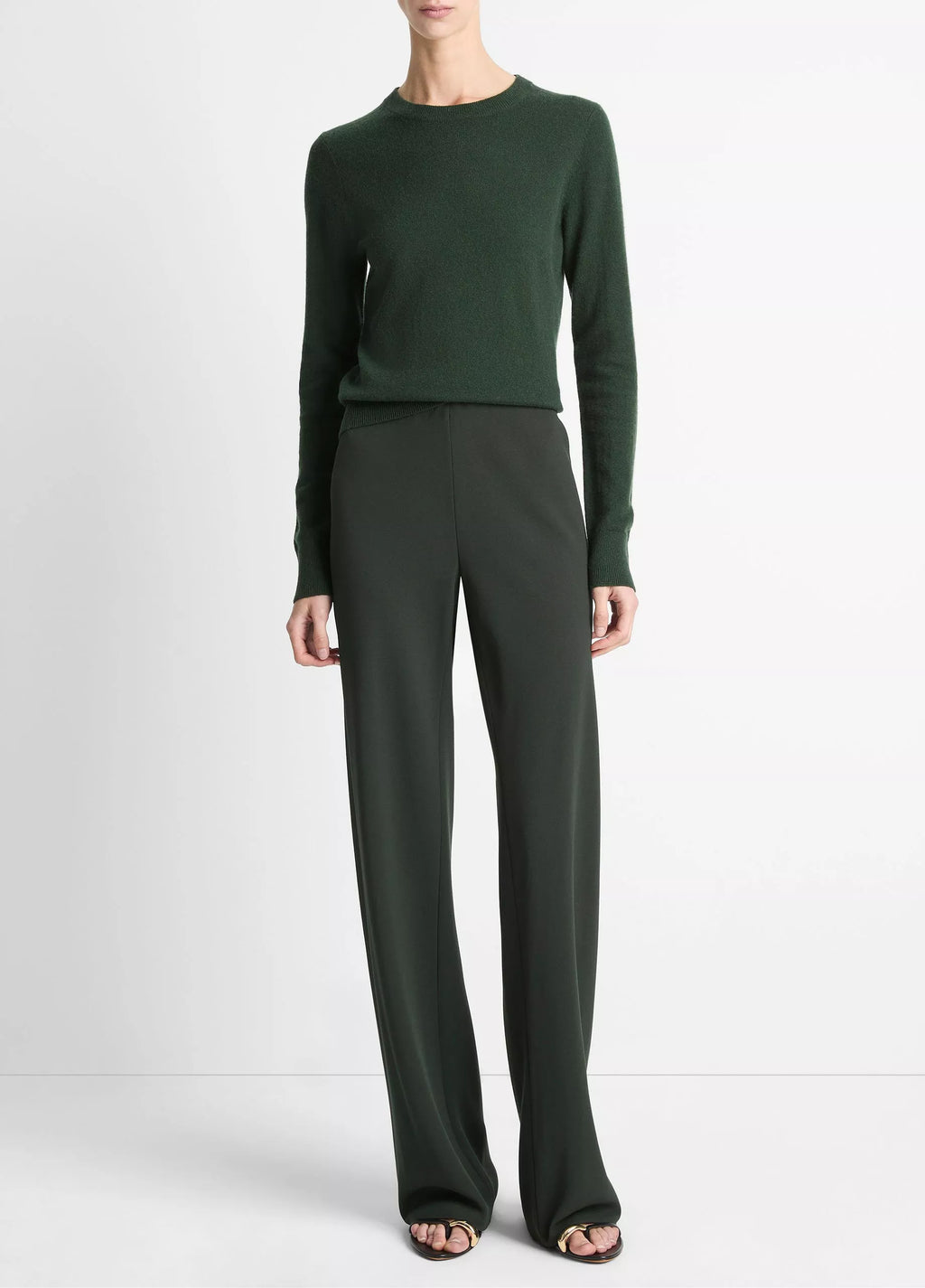 Vince Cashmere Crew Neck Sweater