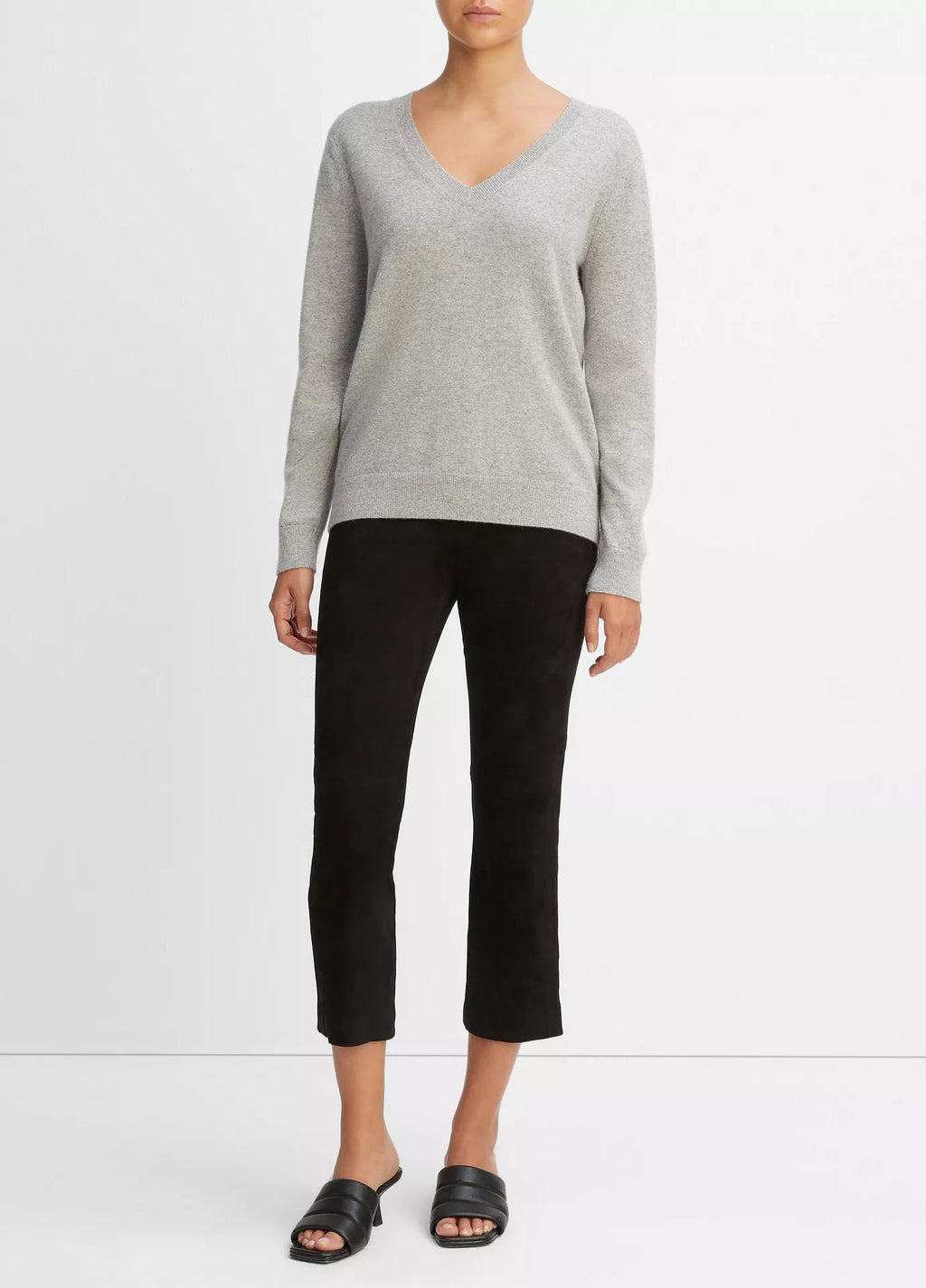 Vince Cashmere Weekend V-Neck Sweater