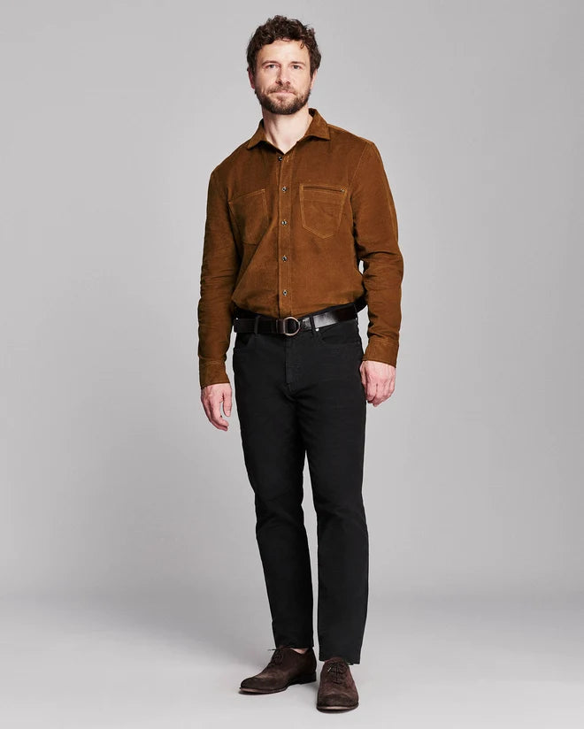 Billy Reid Cochran Moleskin Shirt