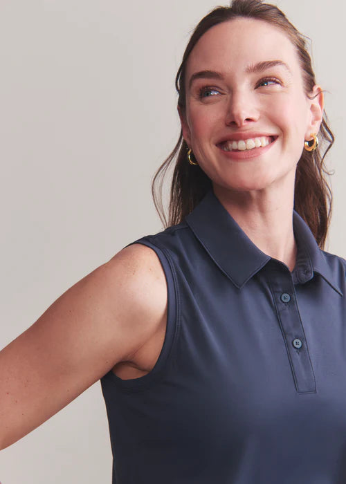 Rhone Course to Court Sleeveless Polo