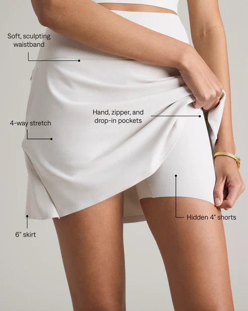 Rhone 16" Course to Court Skort