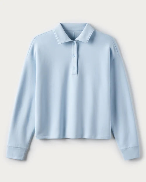 Rhone DreamGlow® Polo Sweatshirt