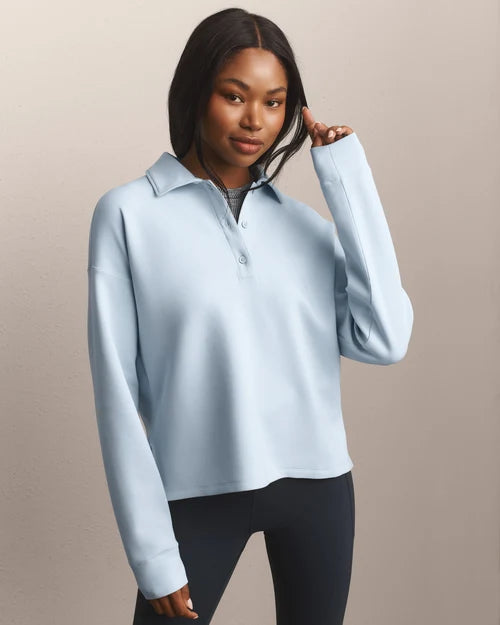 Rhone DreamGlow® Polo Sweatshirt