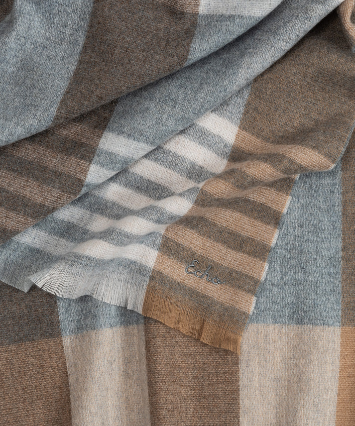 Echo Gramercy Plaid Wrap
