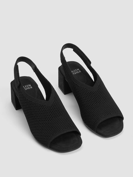 Eileen Fisher Trudy Recycled Stretch Knit Sandal