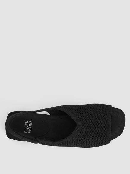 Eileen Fisher Trudy Recycled Stretch Knit Sandal