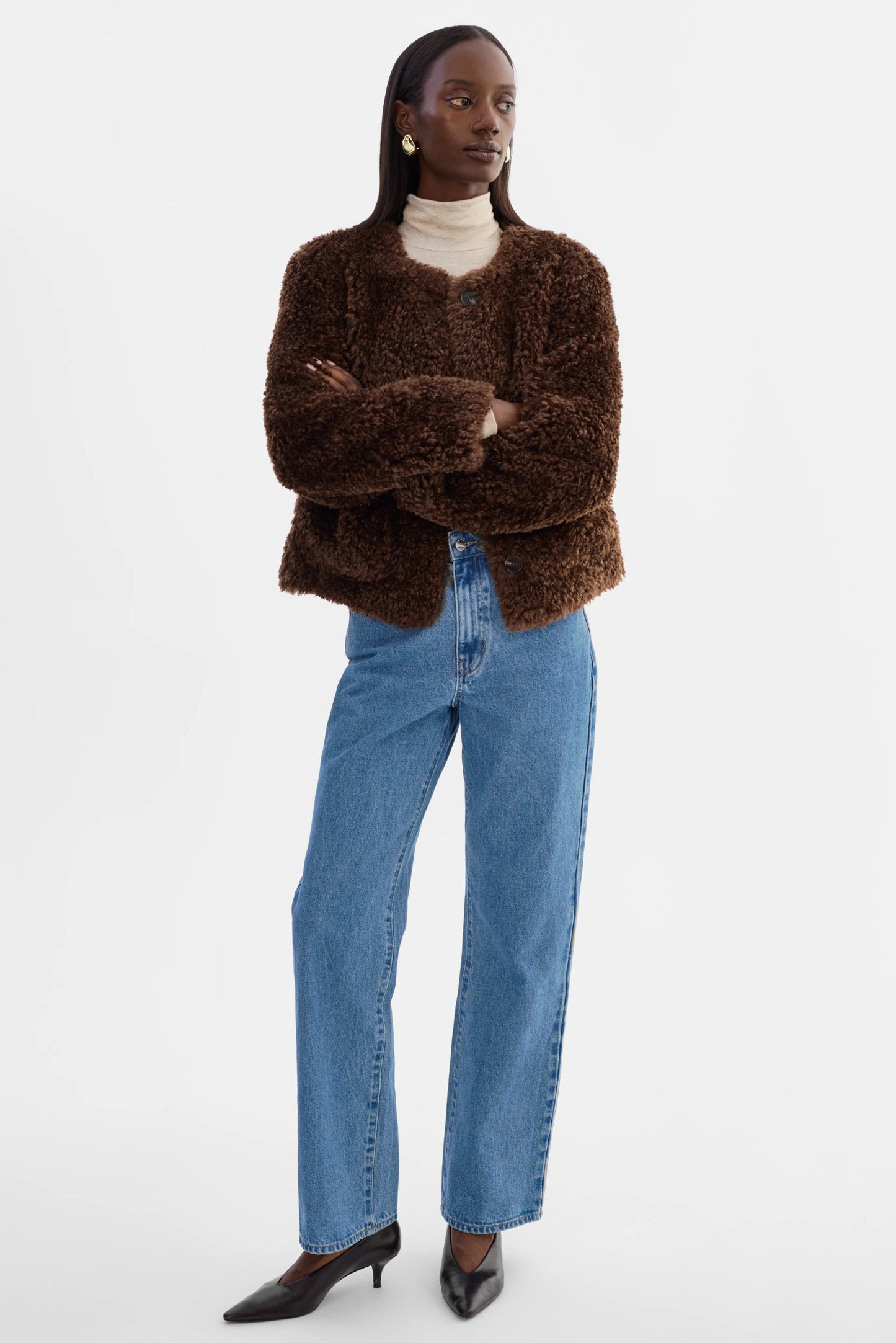 Lamarque  Emilia Faux Fur Jacket