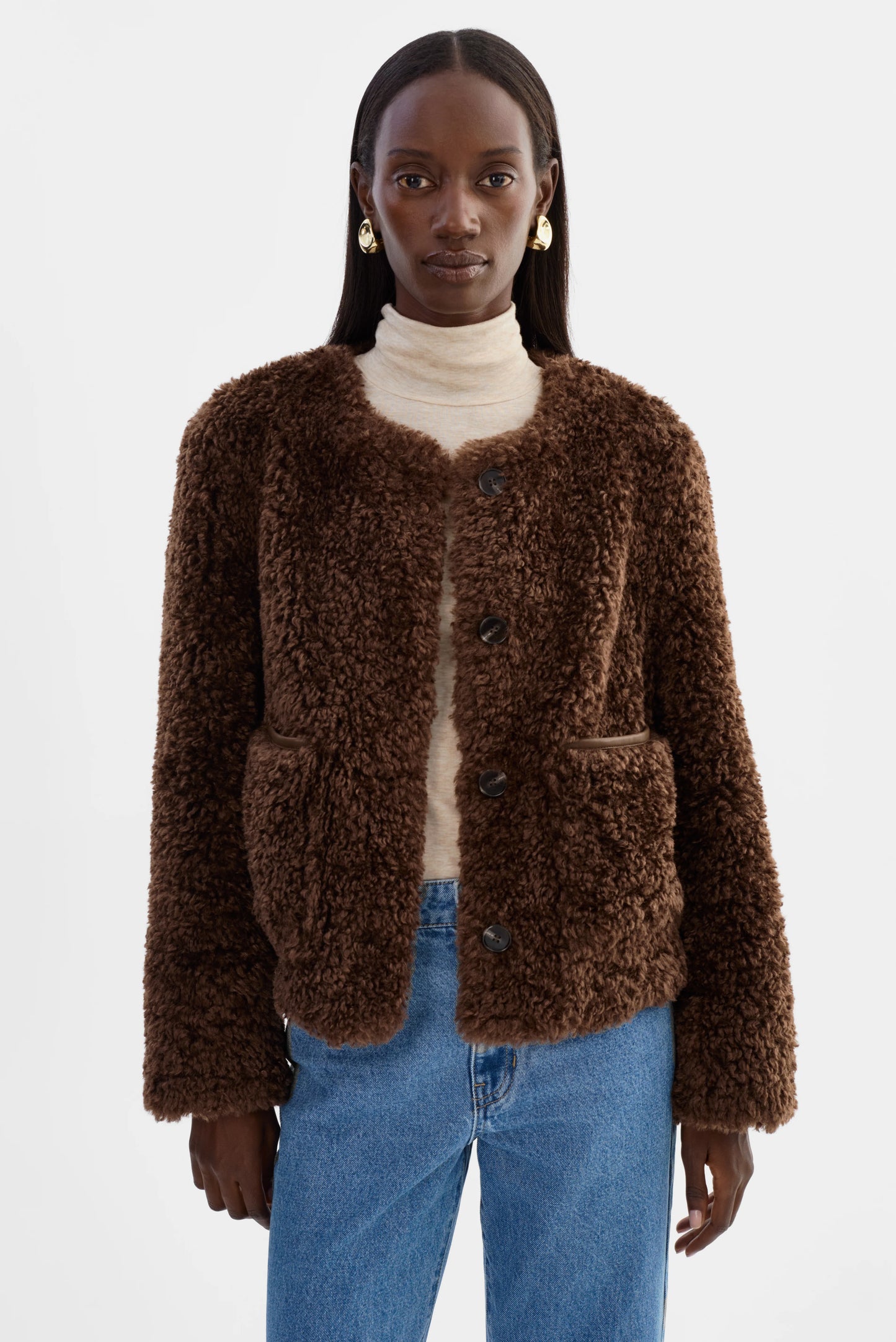 Lamarque  Emilia Faux Fur Jacket