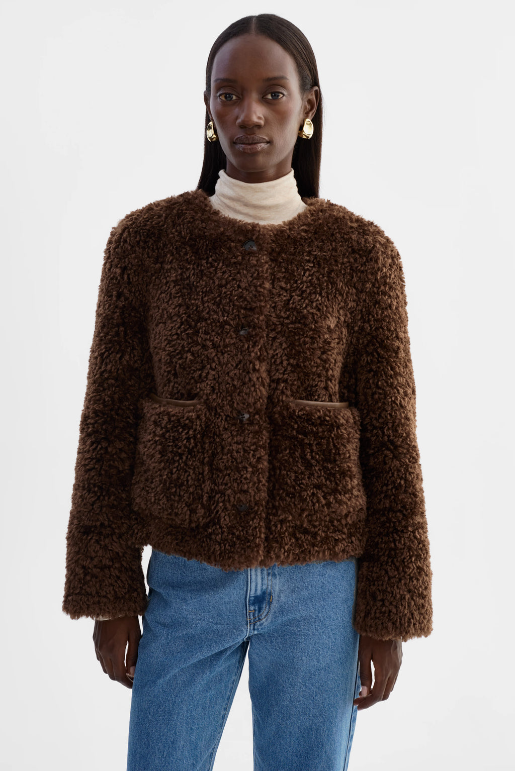 Lamarque  Emilia Faux Fur Jacket