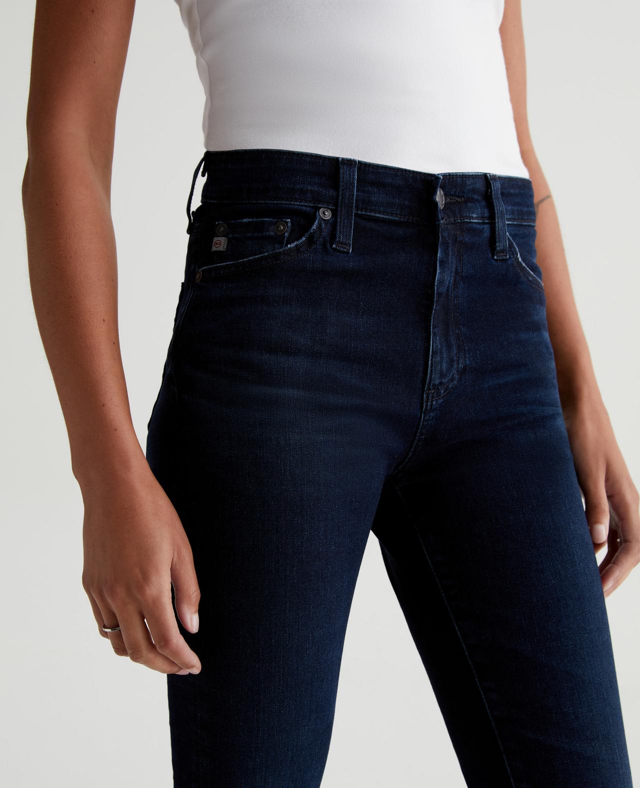 AG Women's Mari High-Rise Slim Straight Leg Jean
