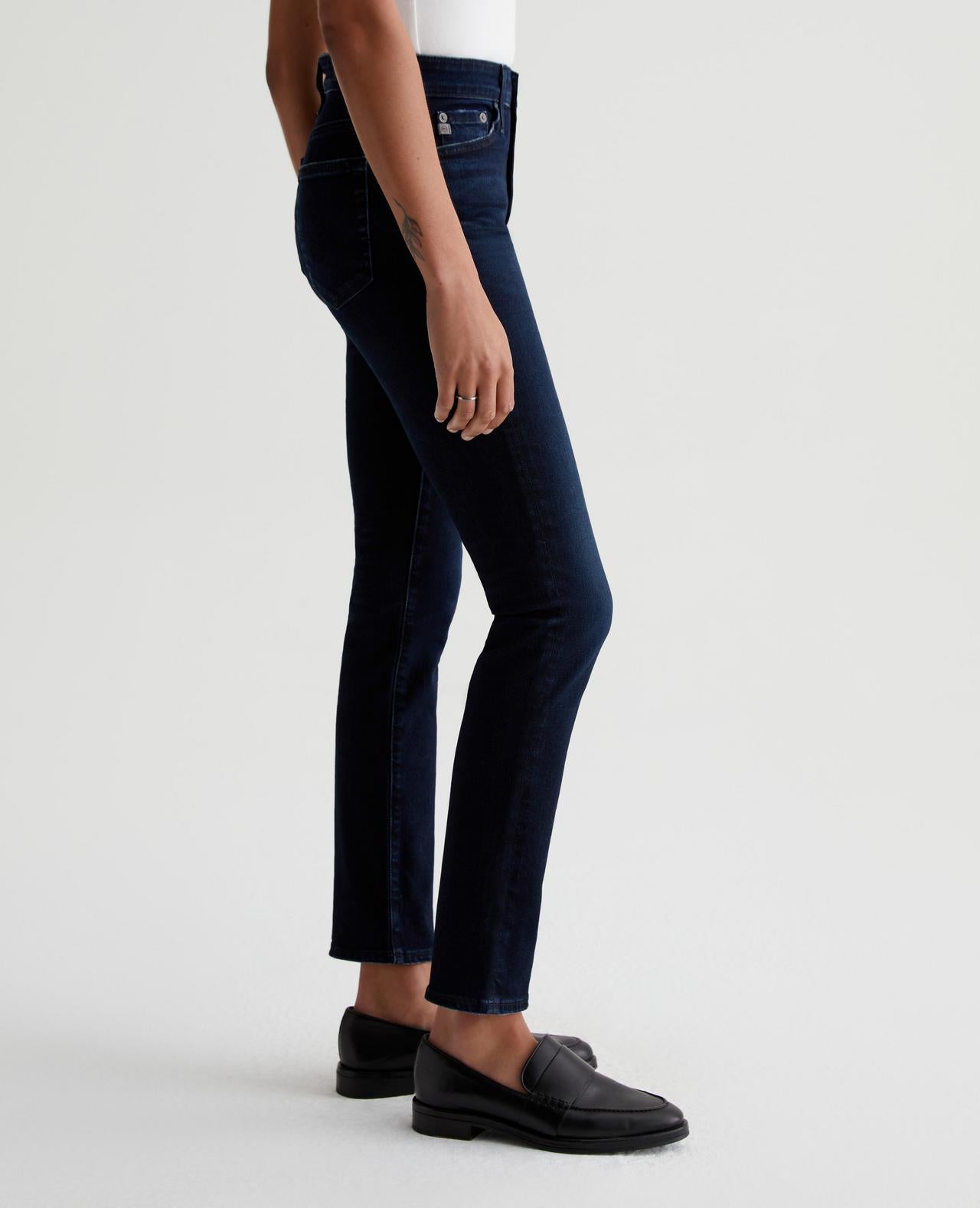 AG Women's Mari High-Rise Slim Straight Leg Jean
