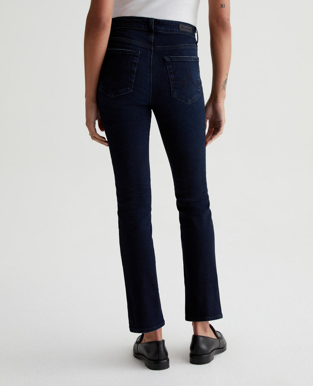 AG Women's Mari High-Rise Slim Straight Leg Jean