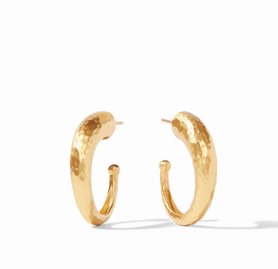 Julie Vos Hammered Hoop