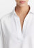Vince Easy Pima Cotton Long-Sleeve Polo Shirt