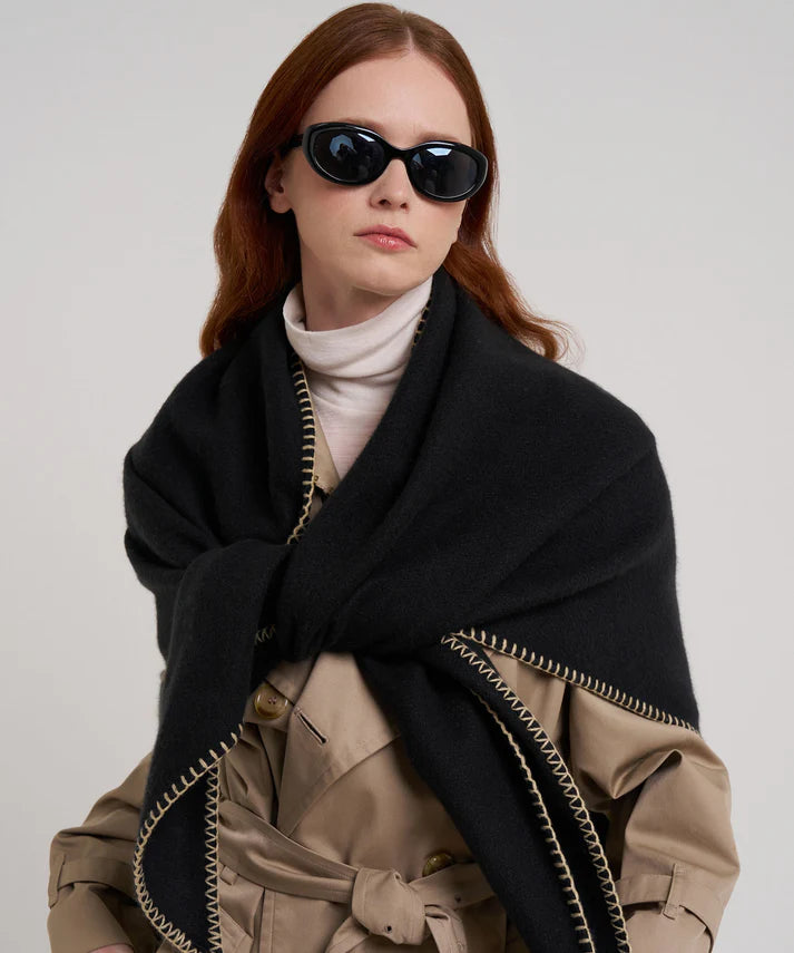 Echo Oversized Triangle Wrap