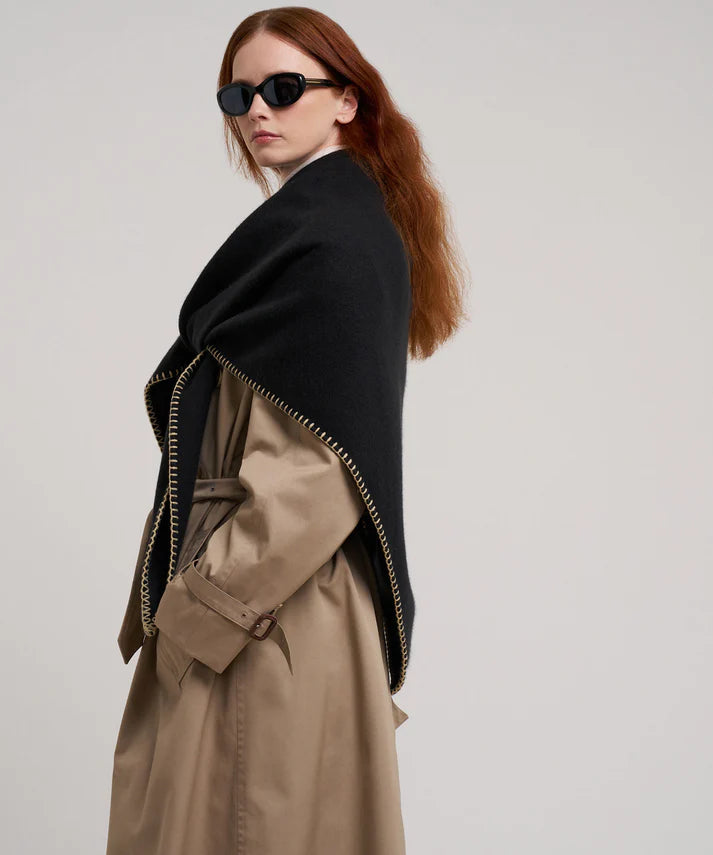 Echo Oversized Triangle Wrap