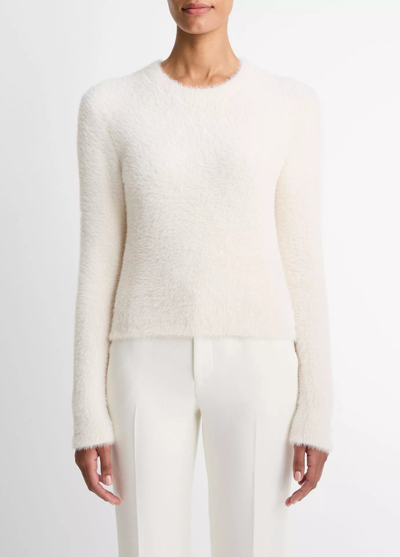 Vince Eyelash Crew Neck Sweater