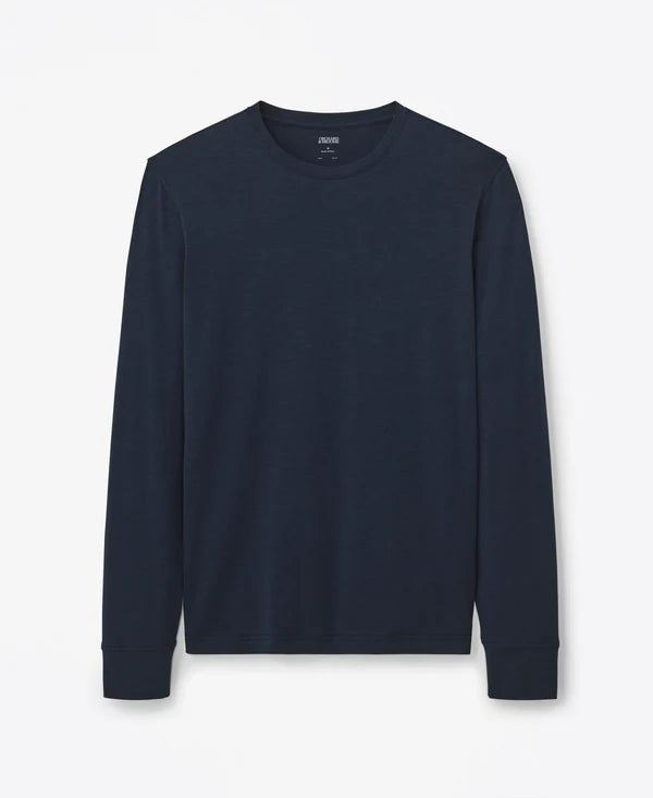 Orchard & Broome Ludlow Cotton Stretch Long Sleeve Tee