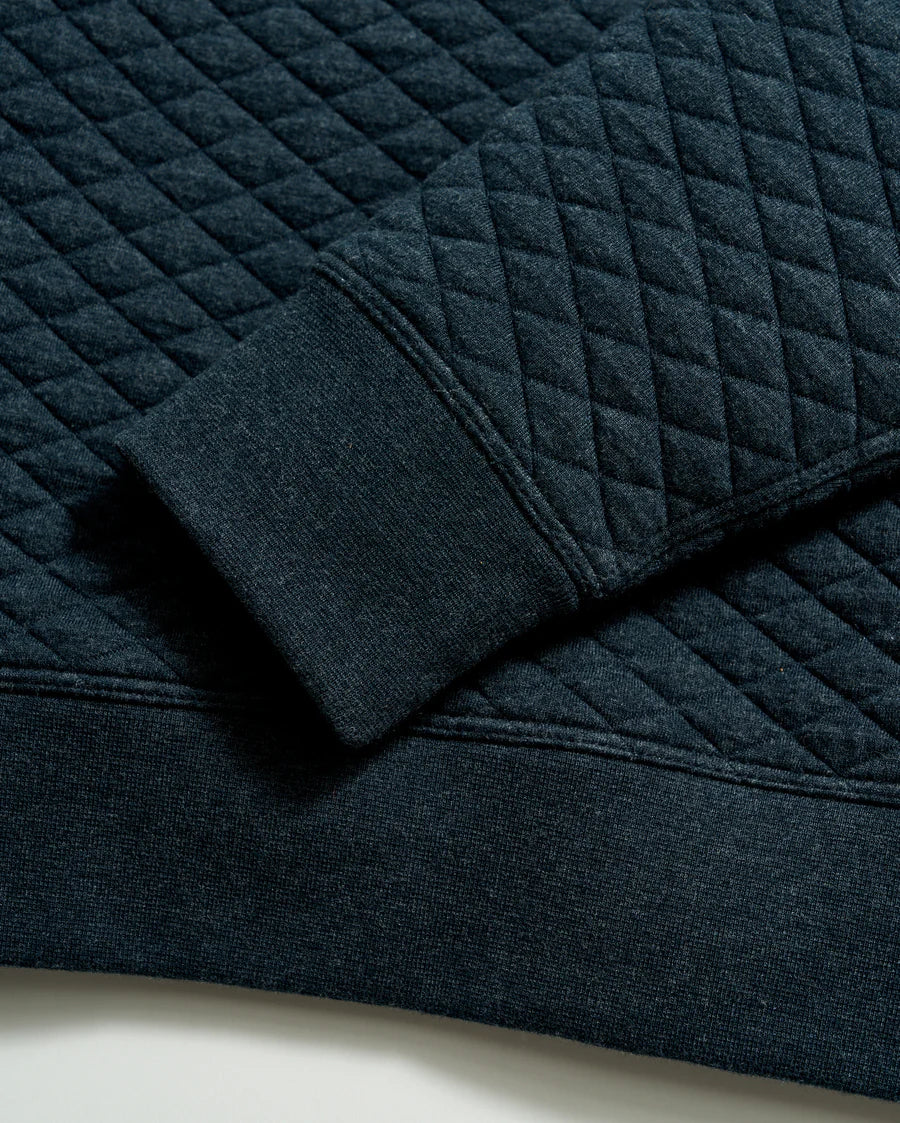 Billy Reid Diamond Quilt Half Zip