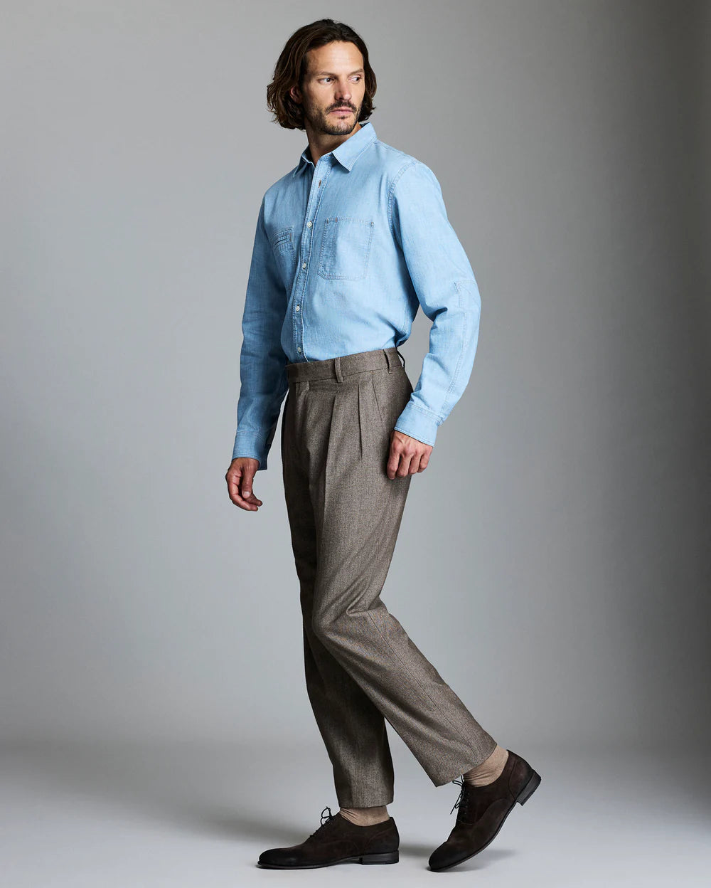 Billy Reid Chambray Field Shirt