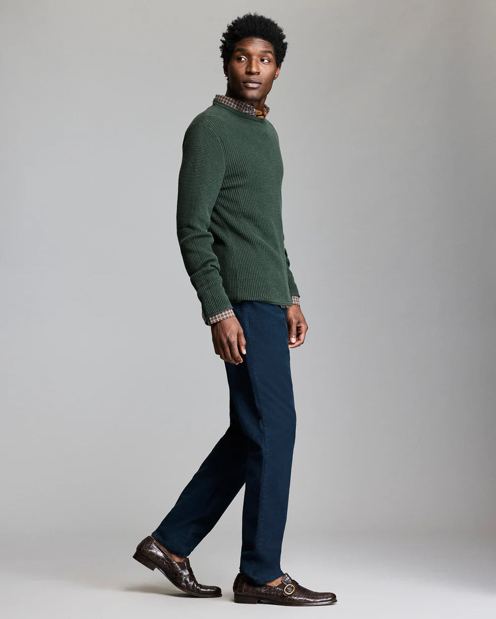 Billy Reid Mini Waffle Crew