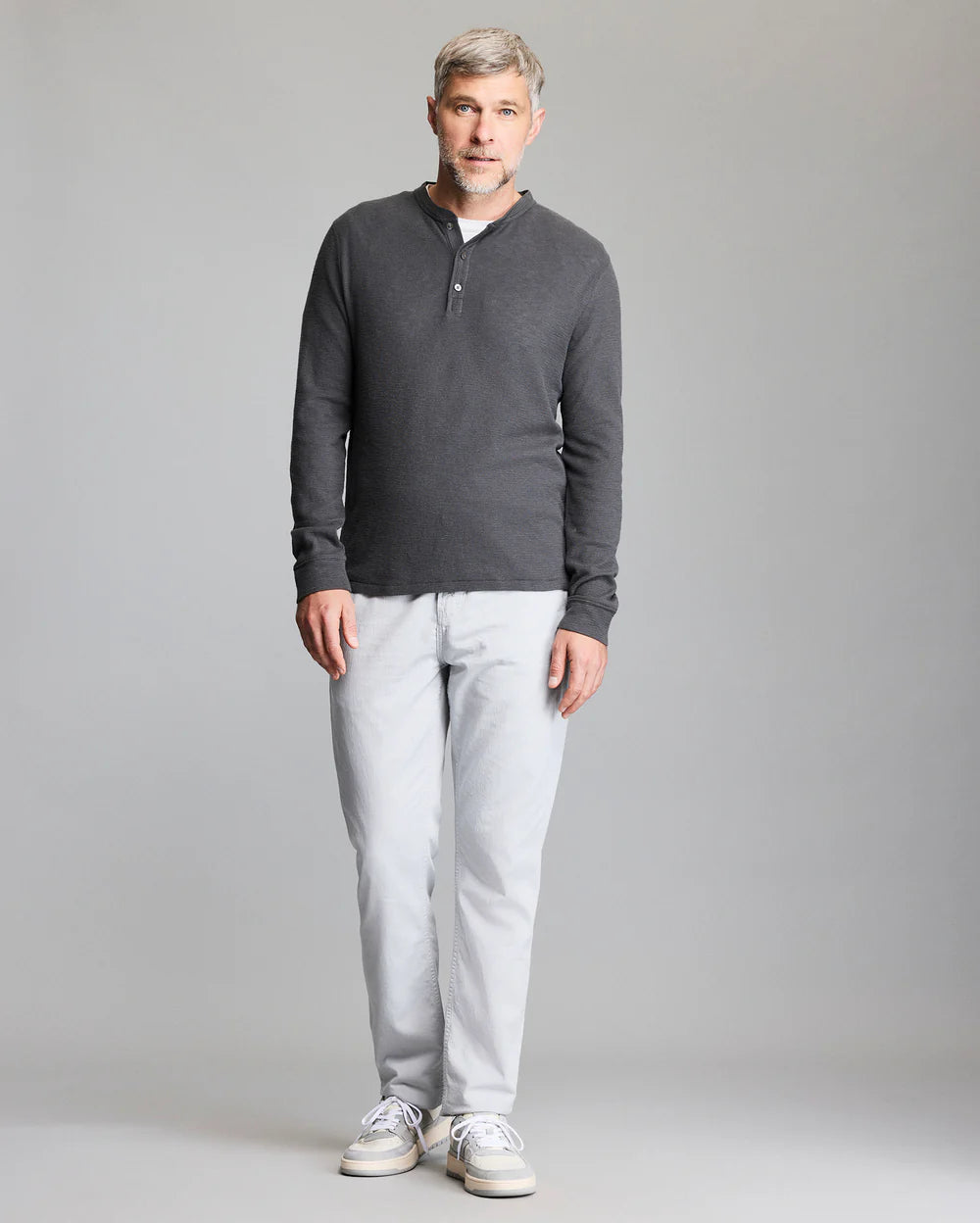 Billy Reid Slub Tuck Henley