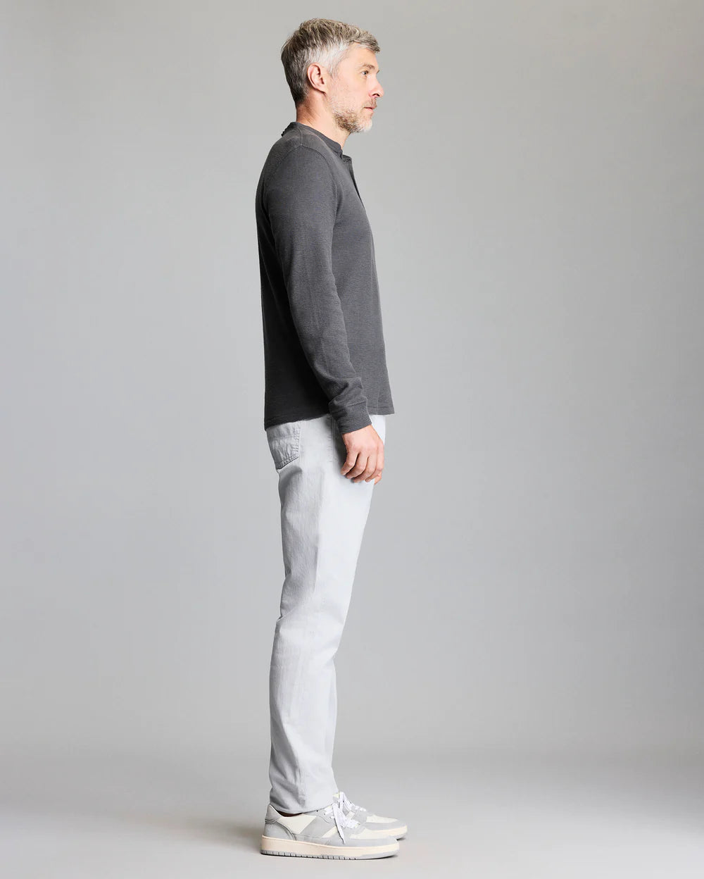 Billy Reid Slub Tuck Henley
