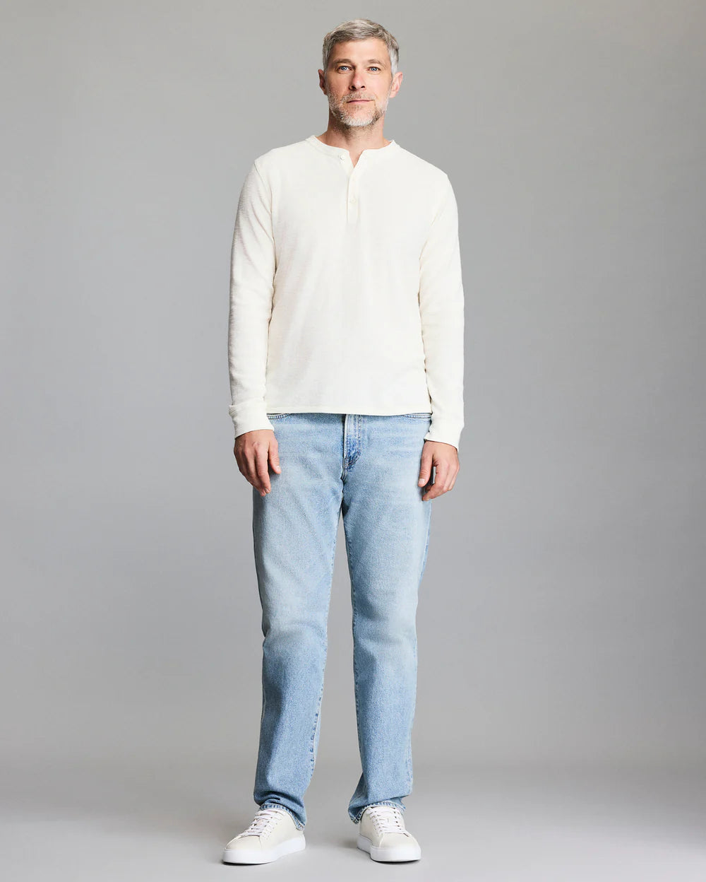 Billy Reid Slub Tuck Henley