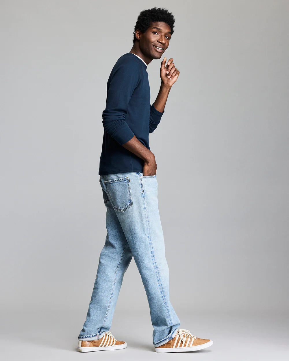 Billy Reid Raglan Crew