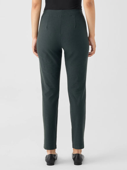 Eileen Fisher System Washable Stretch Crepe Slim Ankle Pant