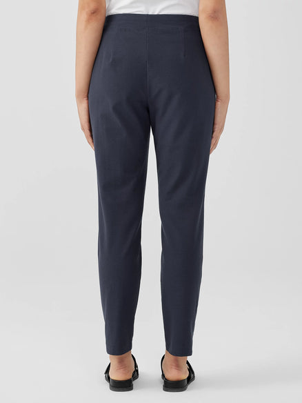 Eileen Fisher System Washable Stretch Crepe Slim Ankle Pant