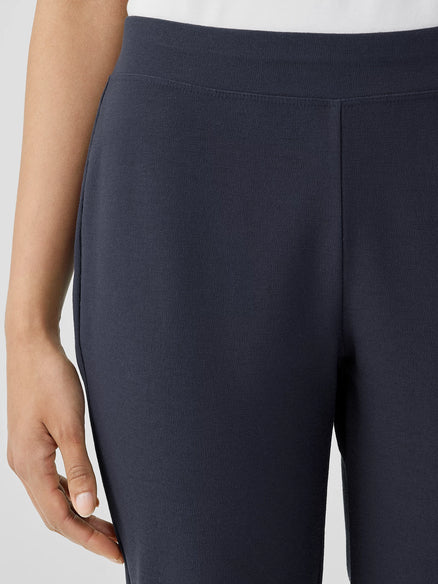 Eileen Fisher System Washable Stretch Crepe Slim Ankle Pant