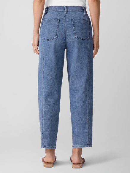 Eileen Fisher Cotton Stretch Denim Lantern Jean