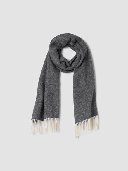 Eileen Fisher Brushed Recycled Cotton Cashmere Scarf