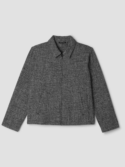 Eileen Fisher Organic Cotton Tweed Jacket