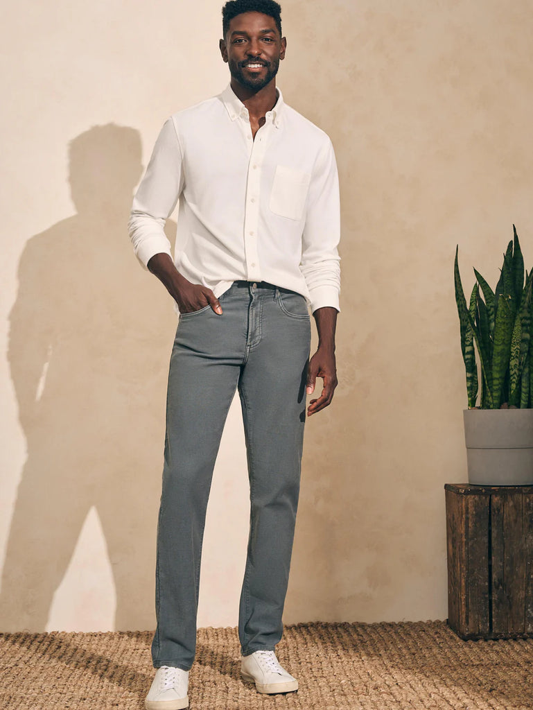 Fahety Stretch Terry 5-Pocket Pant