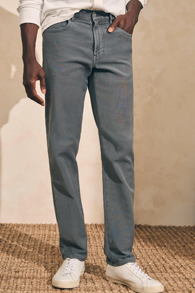 Fahety Stretch Terry 5-Pocket Pant