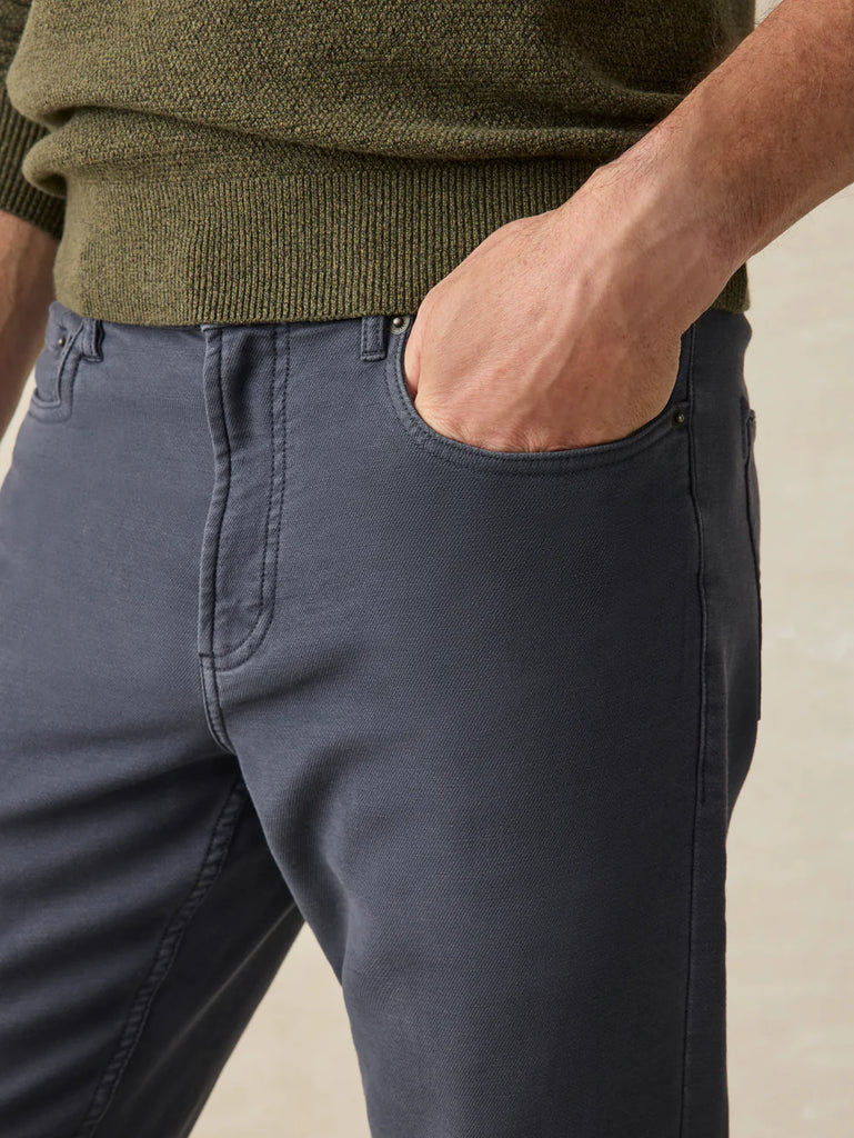 Fahety Stretch Terry 5-Pocket Pant