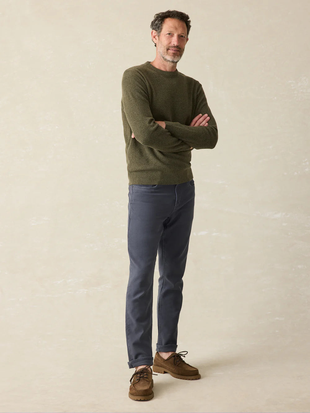 Fahety Stretch Terry 5-Pocket Pant