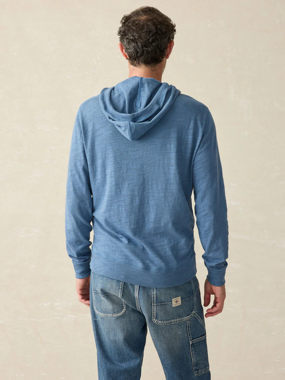 Faherty Men's Slub Cotton Hoodie
