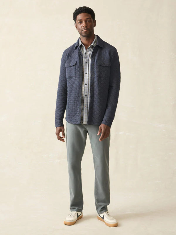 Faherty Epic Quilted Fleece CPO