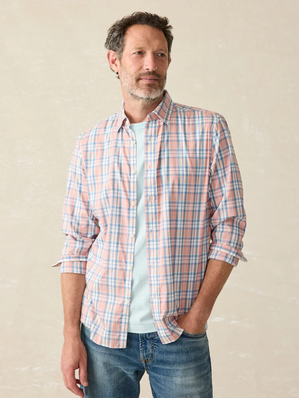 Faherty Men's The Movement Shirt