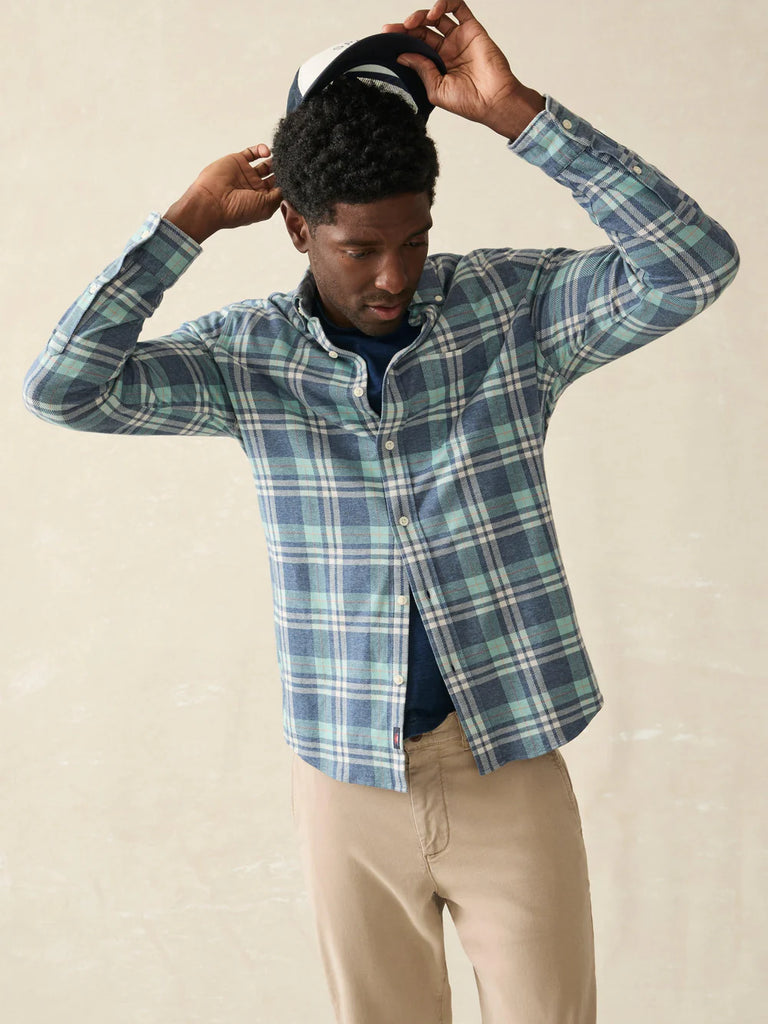 Faherty Coastline Knit Shirt