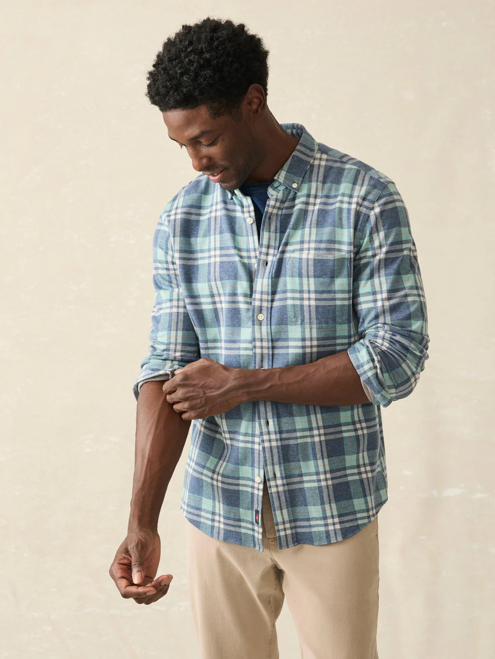 Faherty Coastline Knit Shirt