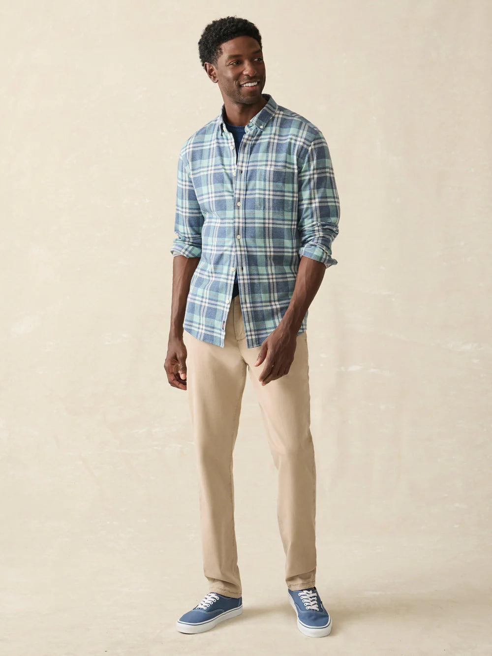 Faherty Coastline Knit Shirt