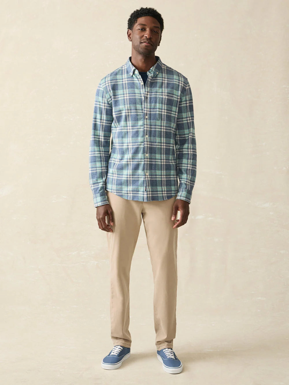 Faherty Coastline Knit Shirt