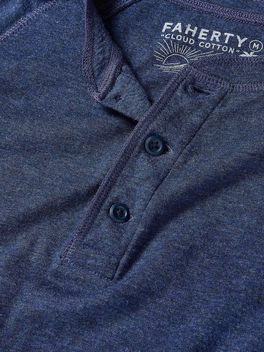 Faherty Long-Sleeve Cloud Henley